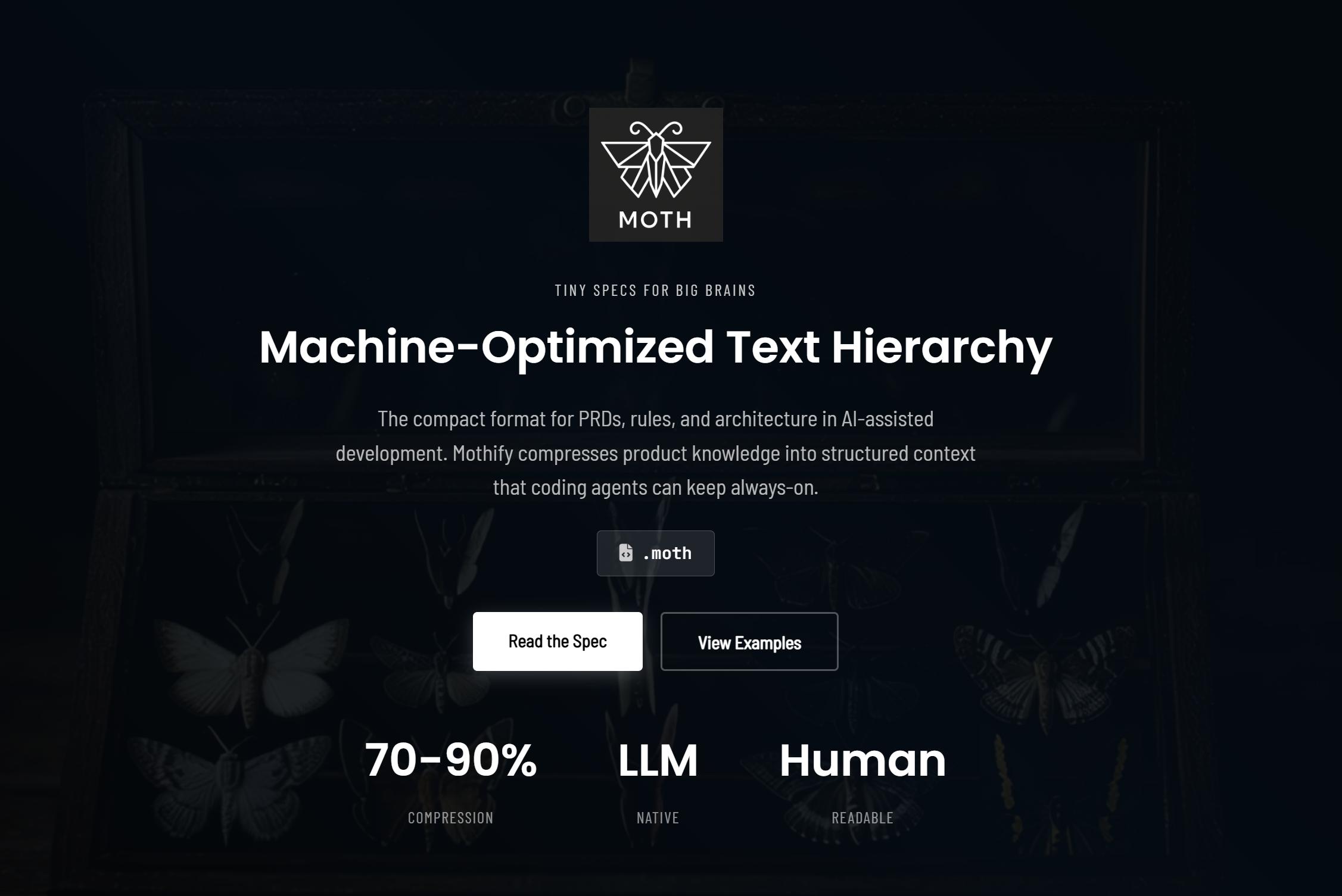 MOTH Documentation Interface